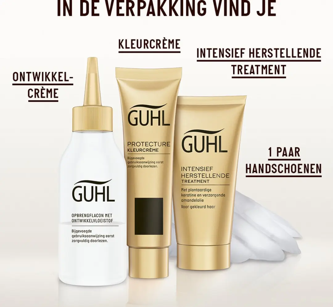 Guhl Beschermende Crème-Kleuring 5.3 Lichtgoudbruin - 1g