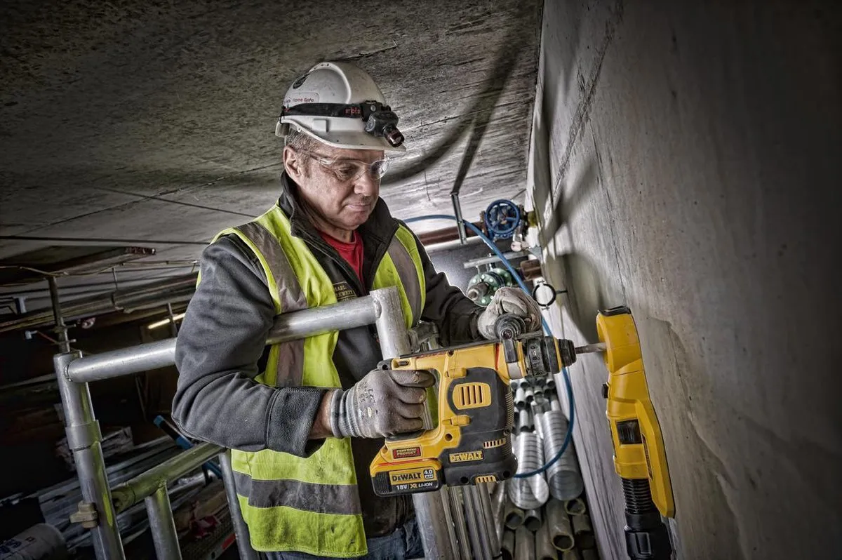 DeWalt DWH050K SDS Max Stofafzuiging Boor/Breekhamers