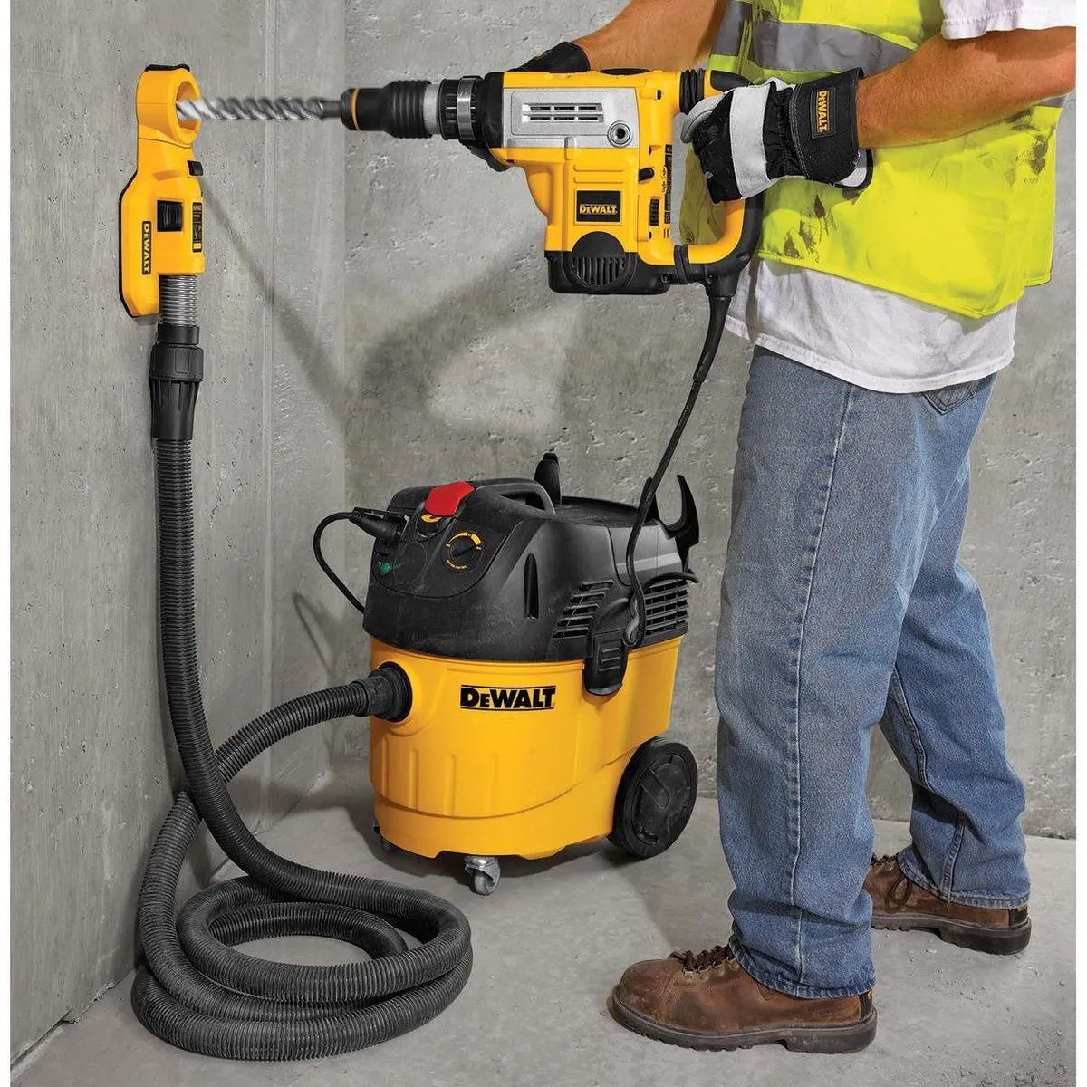 DeWalt DWH050K SDS Max Stofafzuiging Boor/Breekhamers