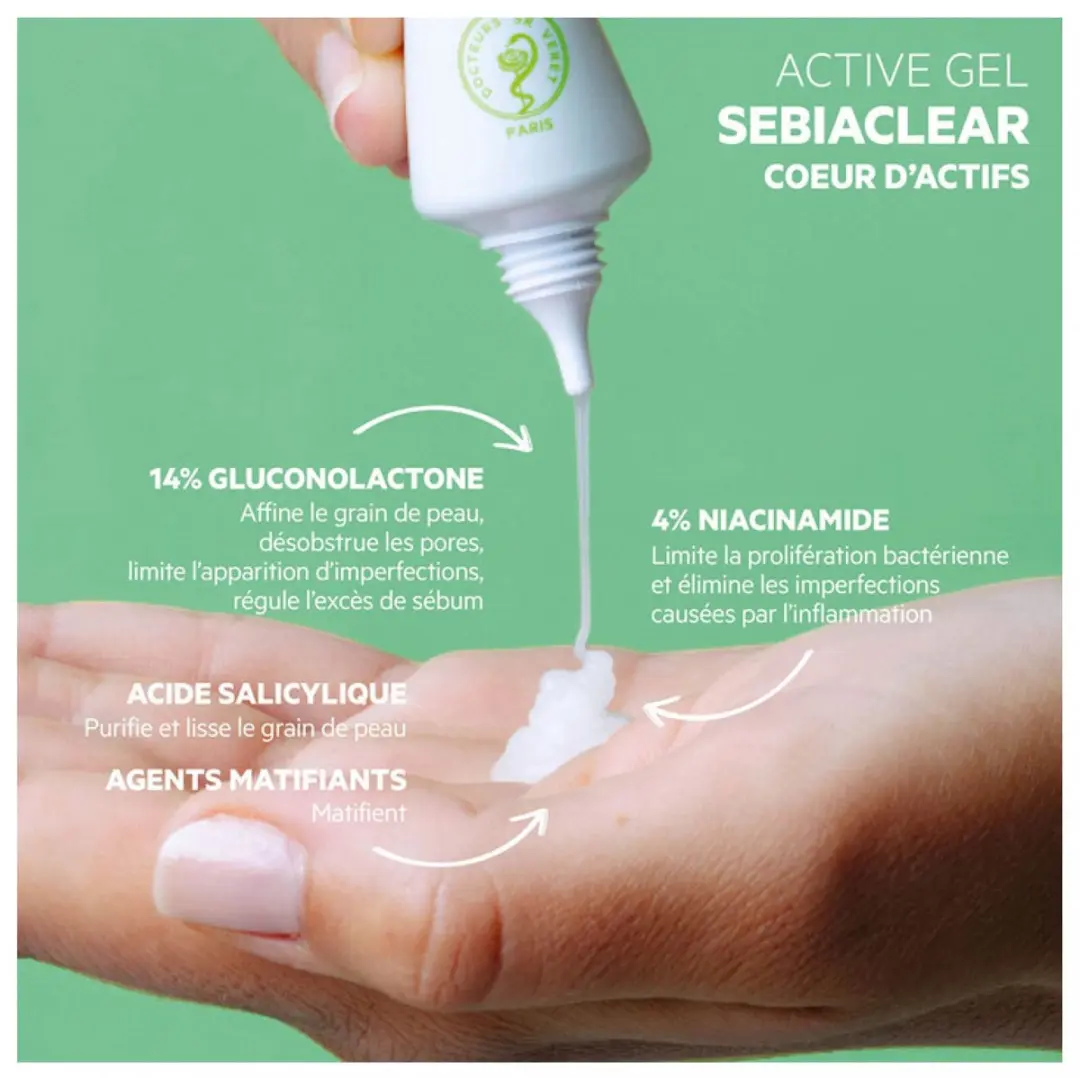 SVR Sebiaclear Active Gel 40ml - 40 Stuks - afbeelding 6 van 6