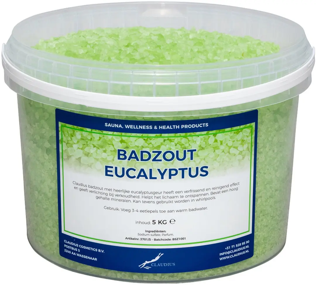 Splashbox Cosmetics Claudius Badzout Eucalyptus 5 kg