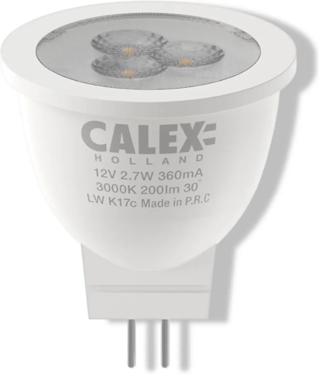 Calex LED Reflectorlamp Ø35 GU4 230 Lm - Warm wit