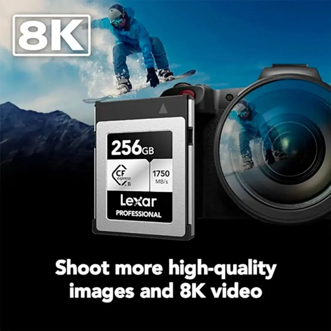 Lexar CFexpress PRO Type B LCXEXSL256G-RNENG - 256GB - afbeelding 6 van 6