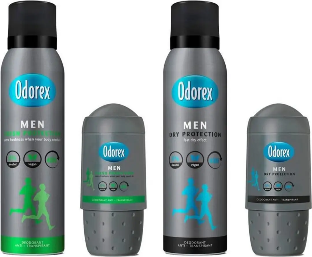 Odorex Deospray Men Fresh Protection 150ml - 24 Stuks