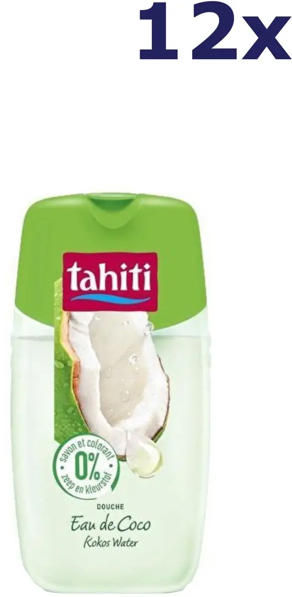 Tahiti Douchegel Kokos Water 250ml
