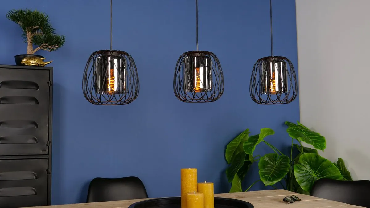 Eglo Floresta Hanglamp 89cm - Zwart
