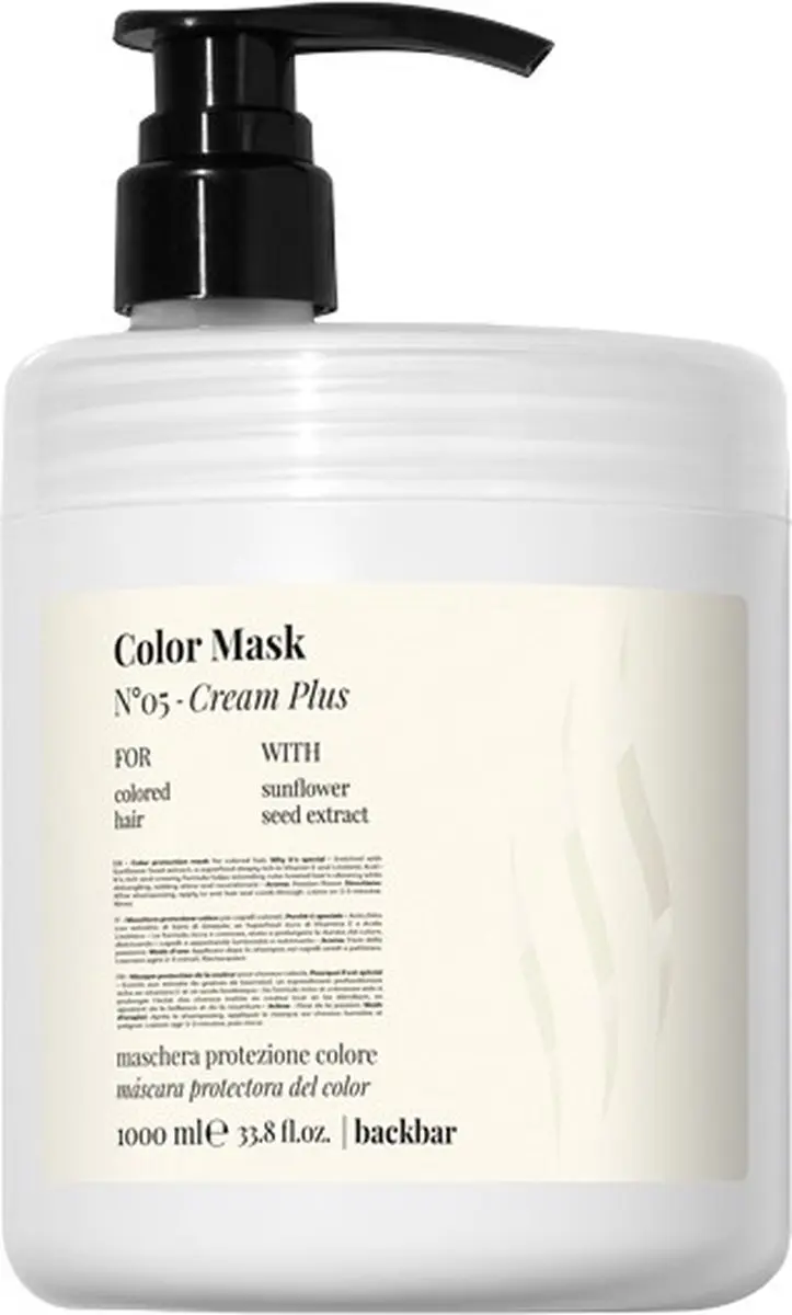 Farmavita Back.Bar N°05 Cream Plus Color Mask 1000ml