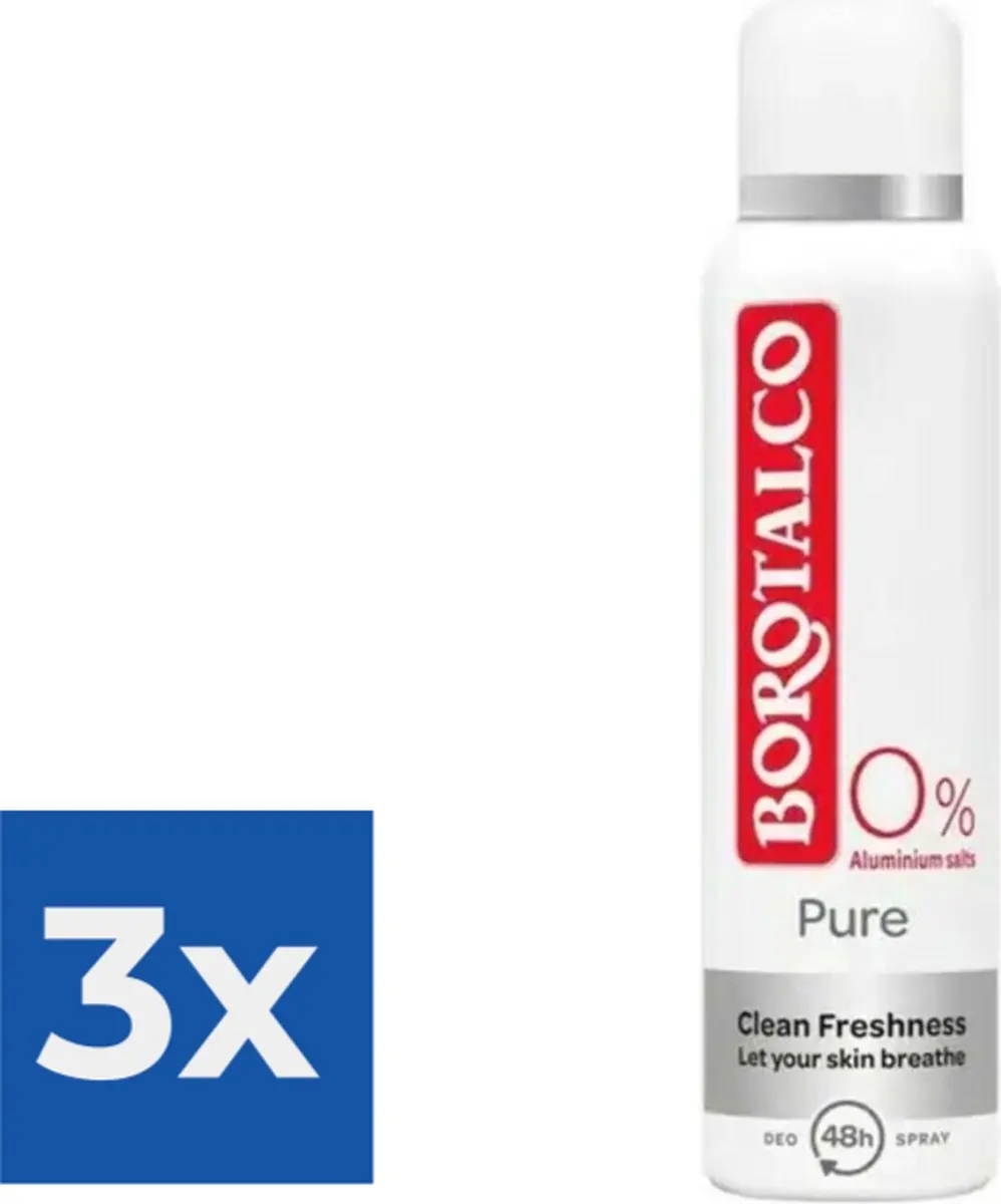 Borotalco Deospray Pure Clean Freshness 450ml