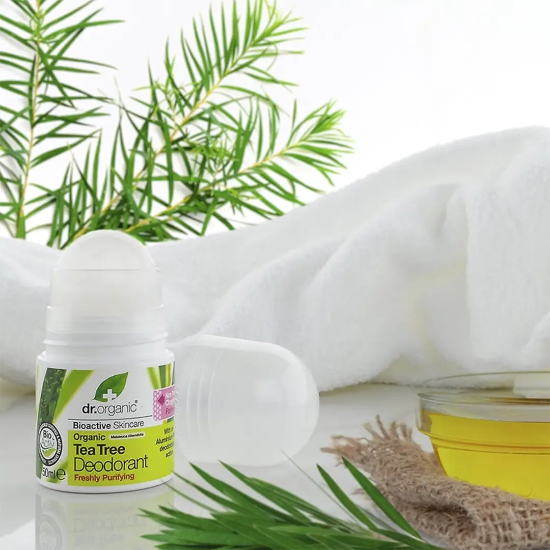 Dr. Organic Tea Tree Deodorant Roller 50ml
