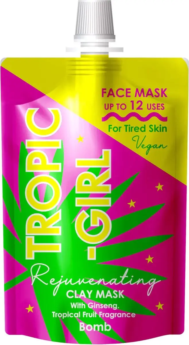 Bomb Cosmetics Tropic Girl Rejuvenating Face Mask 50ml