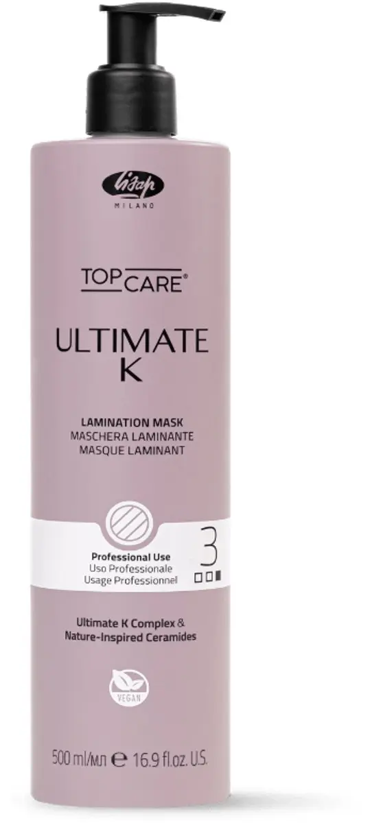 Lisap Top Care Ultimate K Lamination Mask 500ml