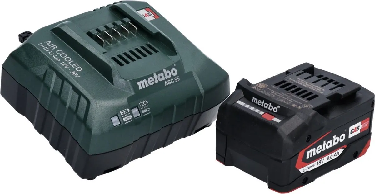 Metabo W 18 L 9-125 Haakse Slijper 125mm - 18V - 4,0Ah - afbeelding 6 van 6