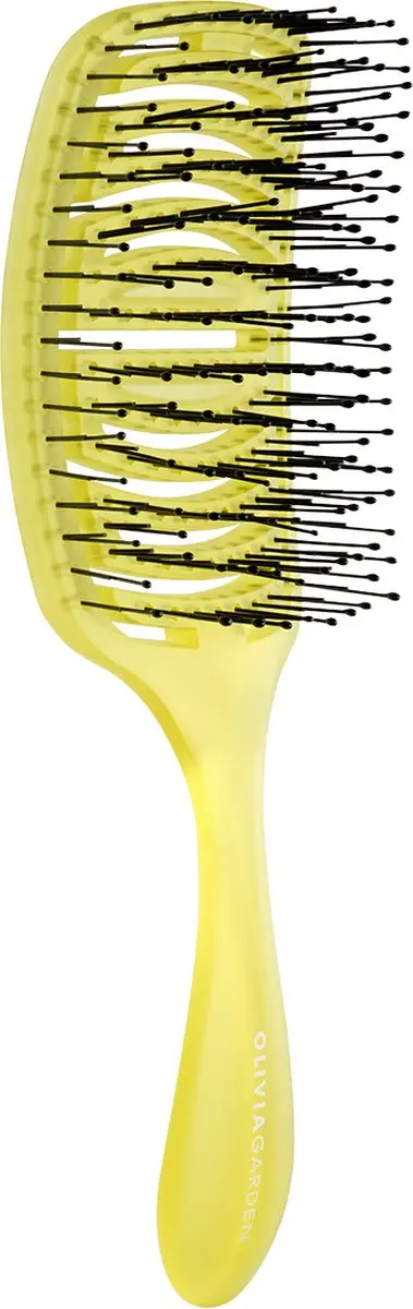Olivia Garden PRIDE iDetangle Brush - Geel