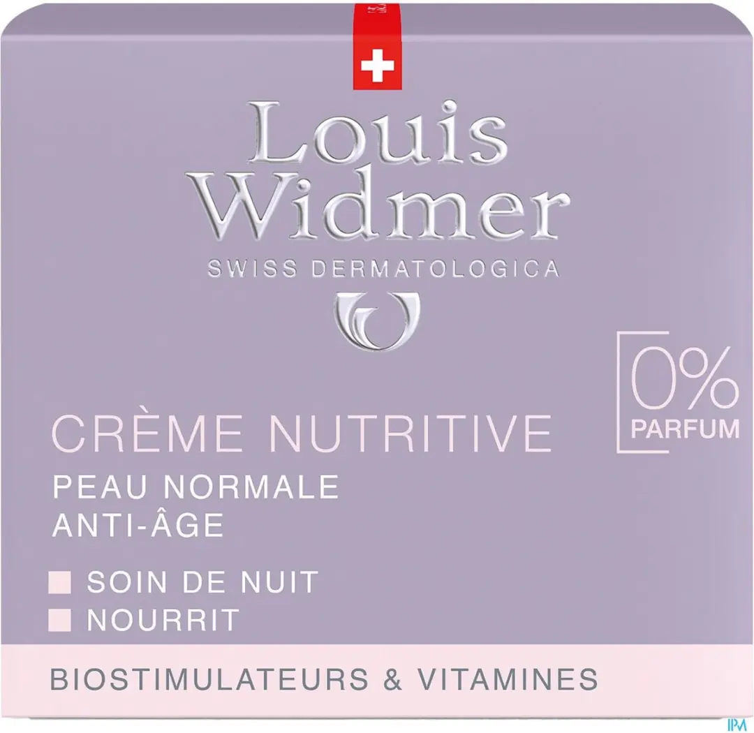 Louis Widmer Crème Nutritive Nachtcrème Ongeparfumeerd 50ml