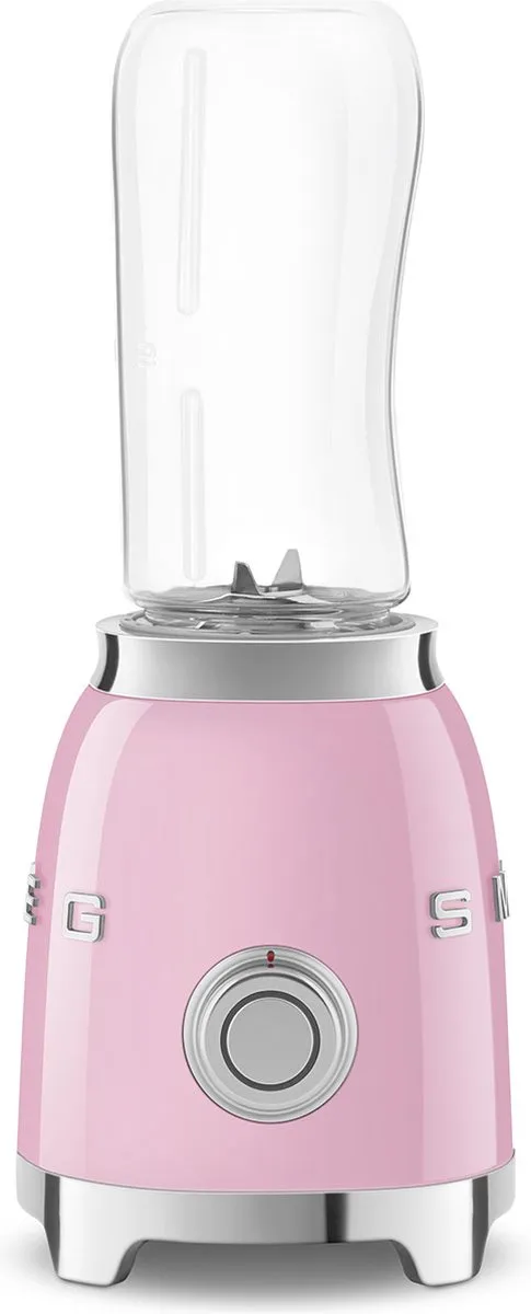 Smeg PBF01PKEU Personal Blender 600ml - Roze - 300W