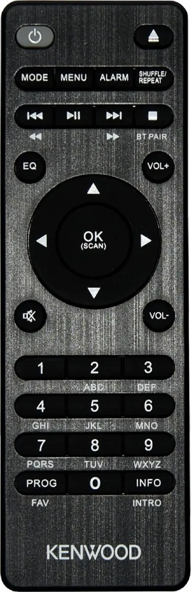 Kenwood M-9500SB Smart Micro HiFi - Zwart