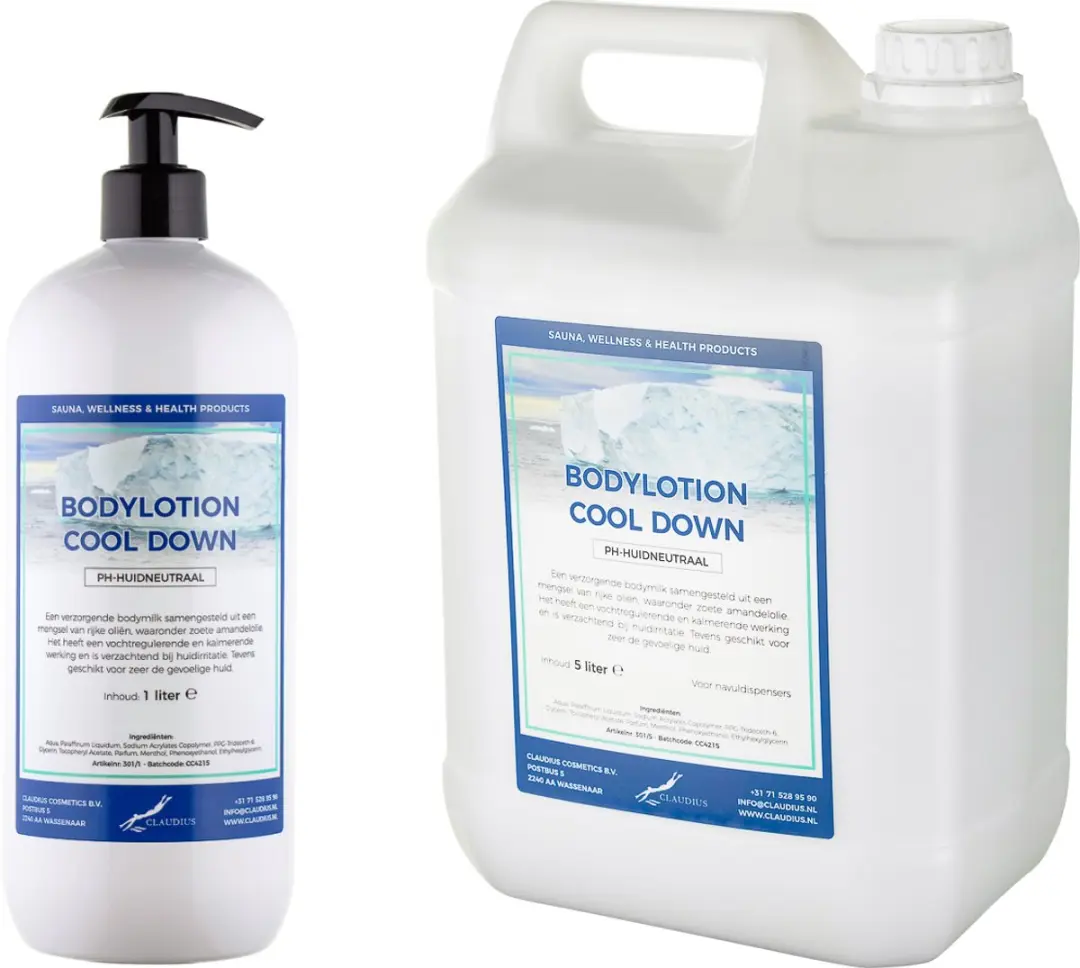 Splashbox Cosmetics Bodylotion Cool Down 6L - 2 Stuks