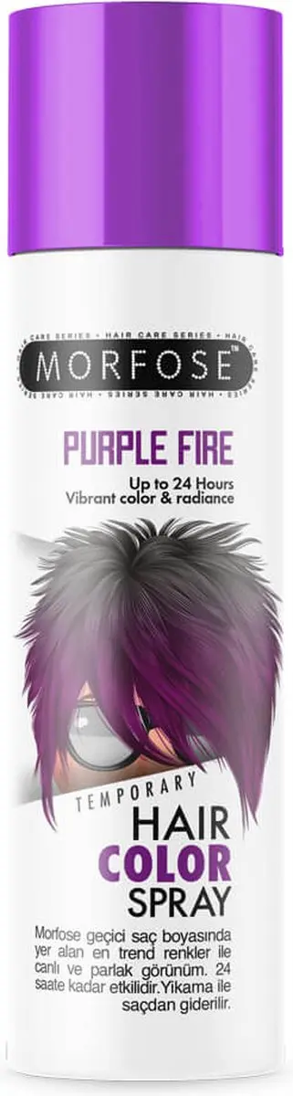 Morfose Hair Color Spray Purple Fire 150ml
