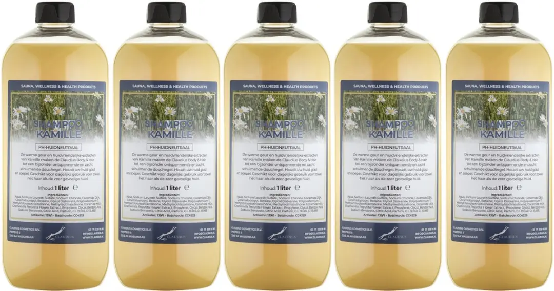Splashbox Cosmetics Shampoo Kamille 1L