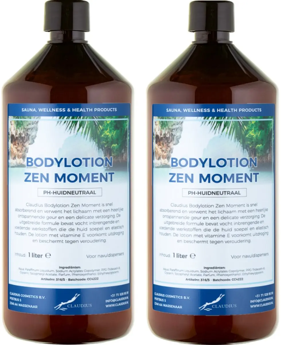 Splashbox Cosmetics Zen Moment Bodylotion 2 Liter