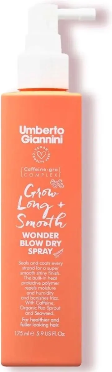 Umberto Giannini Grow Long & Smooth Blow Dry Spray 150ml