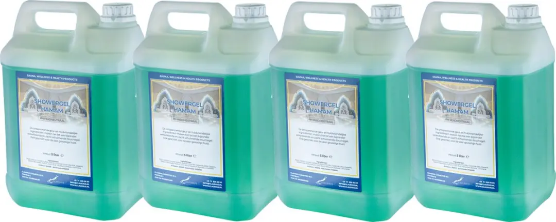 Splashbox Cosmetics Hamam Douchegel Navulling 5L