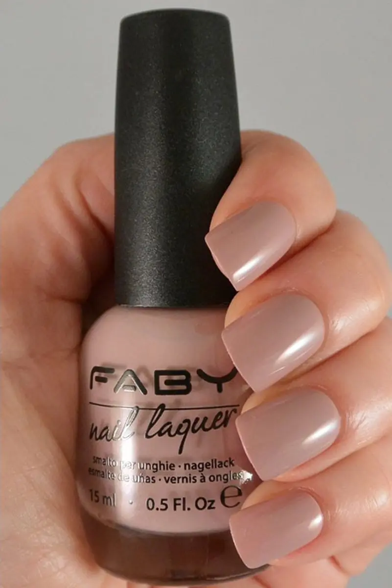 FABY Vegan Nagellak Sneldrogend Nude 15ml
