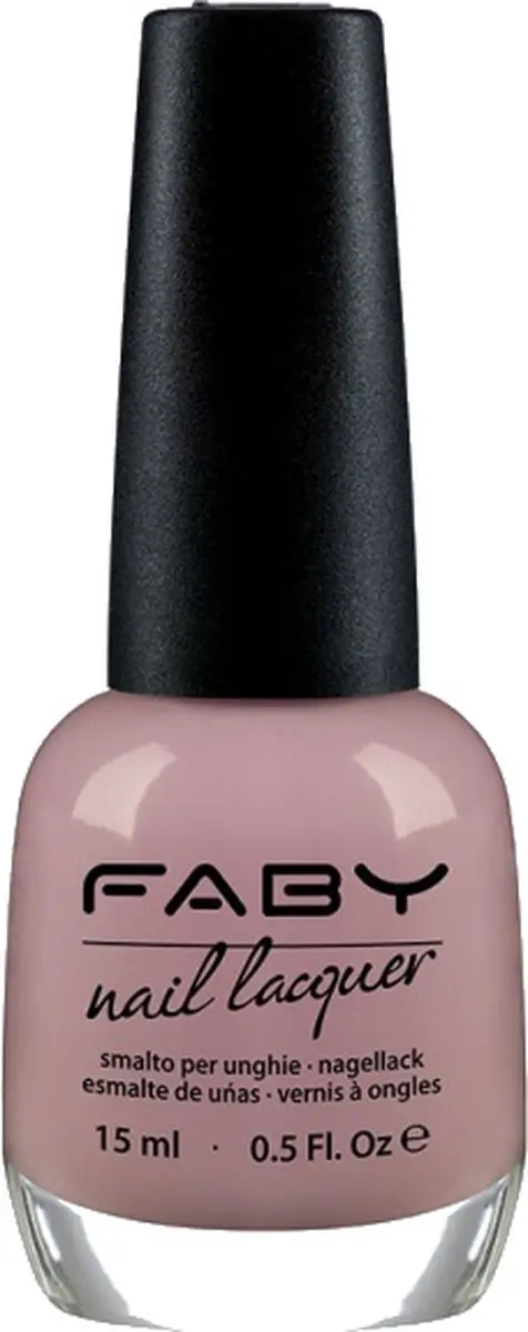 FABY Vegan Nagellak Sneldrogend Nude 15ml