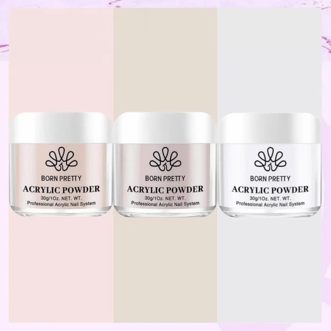 Born Pretty Acryl Nagels Starterset 3-delig - 90g - K03/K04/K05