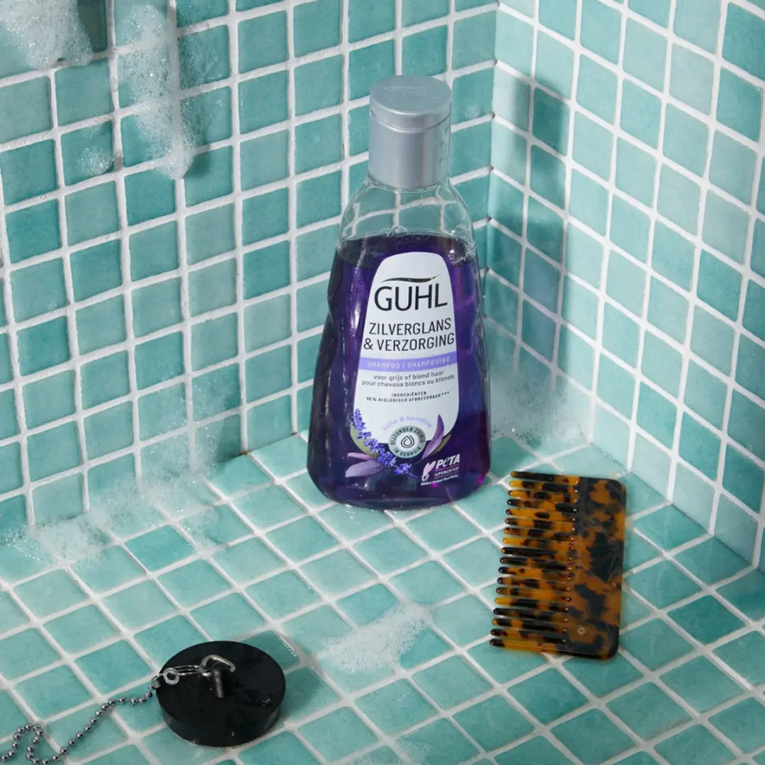 Guhl Zilverglans & Verzorging Shampoo 250ml - Krullend haar