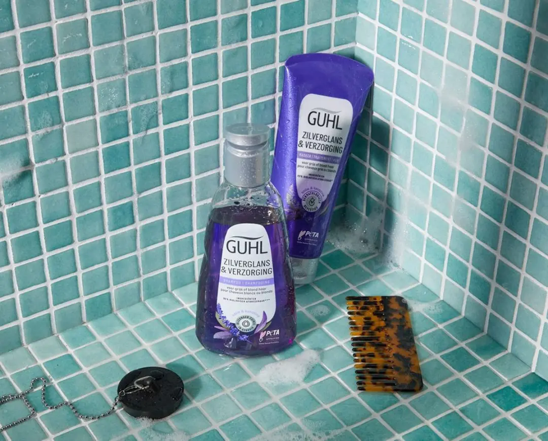 Guhl Zilverglans & Verzorging Shampoo 250ml - Krullend haar