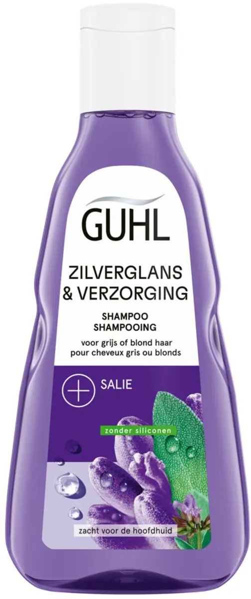Guhl Zilverglans & Verzorging Shampoo 250ml - Krullend haar - afbeelding 6 van 6