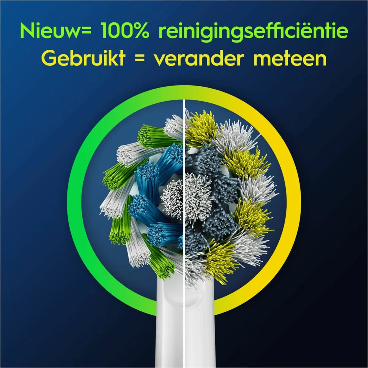 Oral-B CrossAction Tandenborstel - 9 Stuks Wit