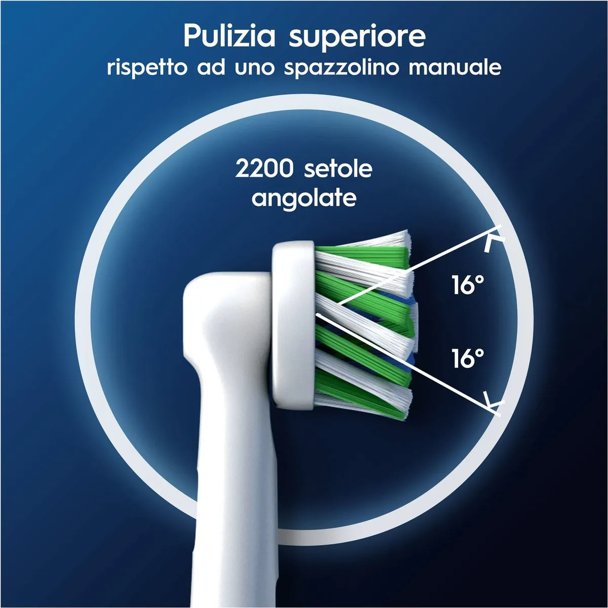 Oral-B CrossAction Tandenborstel - 9 Stuks Wit