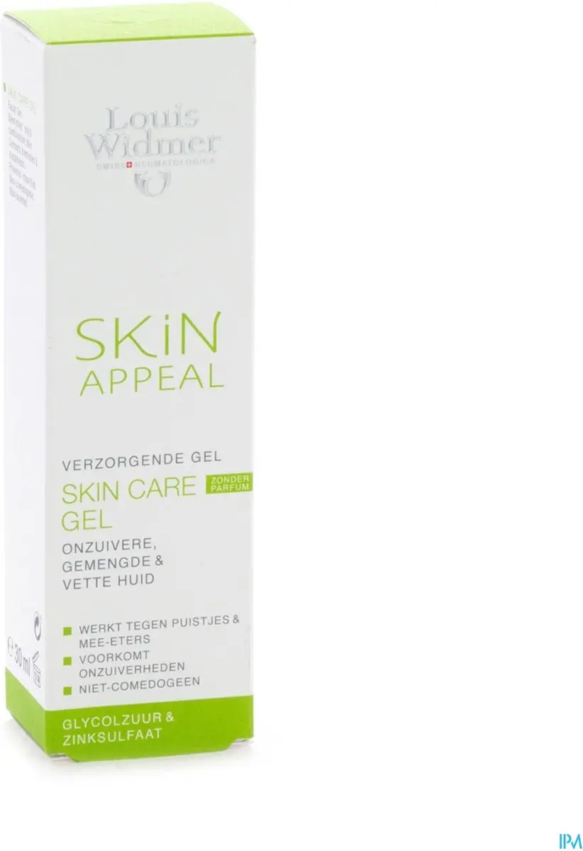 Louis Widmer Skin Appeal Dagcrème Zonder Parfum 30ml