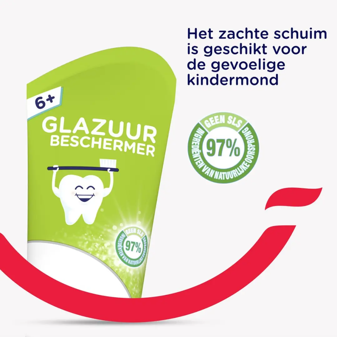 Prodent Tandpasta Glazuurbeschermer 75ml - Kindertandpasta 6+ - afbeelding 6 van 6