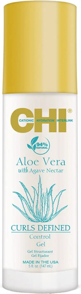 Chi Natural Life Aloe Vera Curls Defined Control Gel 147ml
