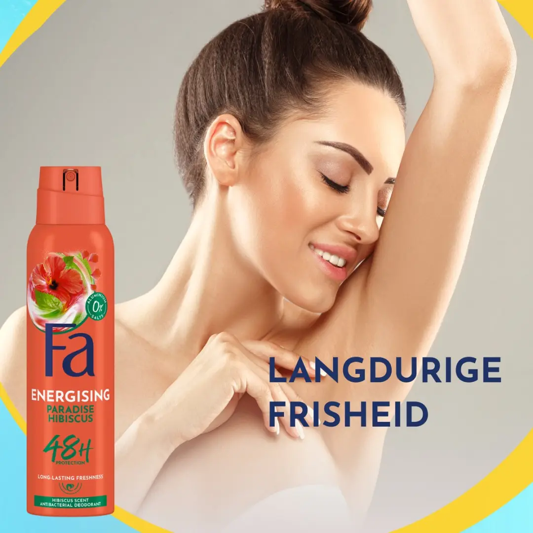 Fa Paradise Hibiscus Deodorant Spray 6x150ml