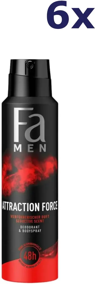 Fa Men Attraction Force Deodorant Spray