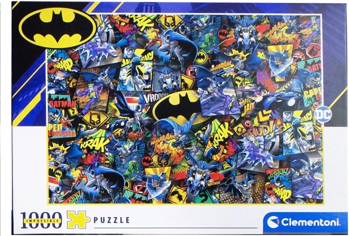 Clementoni Batman Puzzel 1000 Stuks