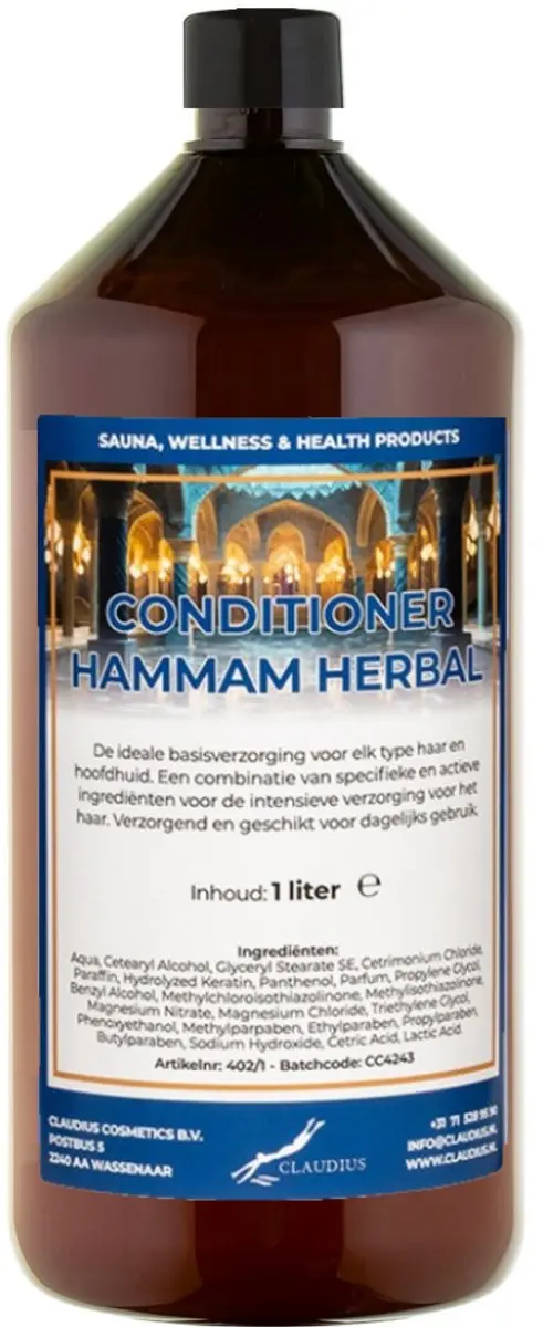 Splashbox Cosmetics Hammam Herbal Conditioner 1L