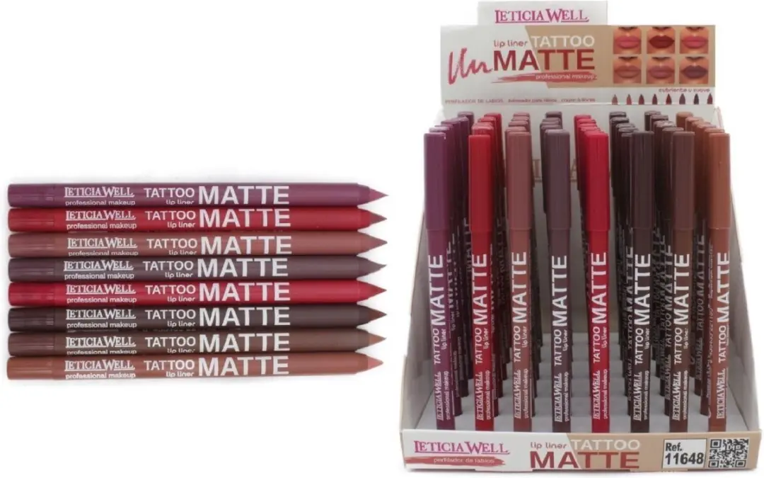 Leticia Well Matte Tattoo Lippotlood Set