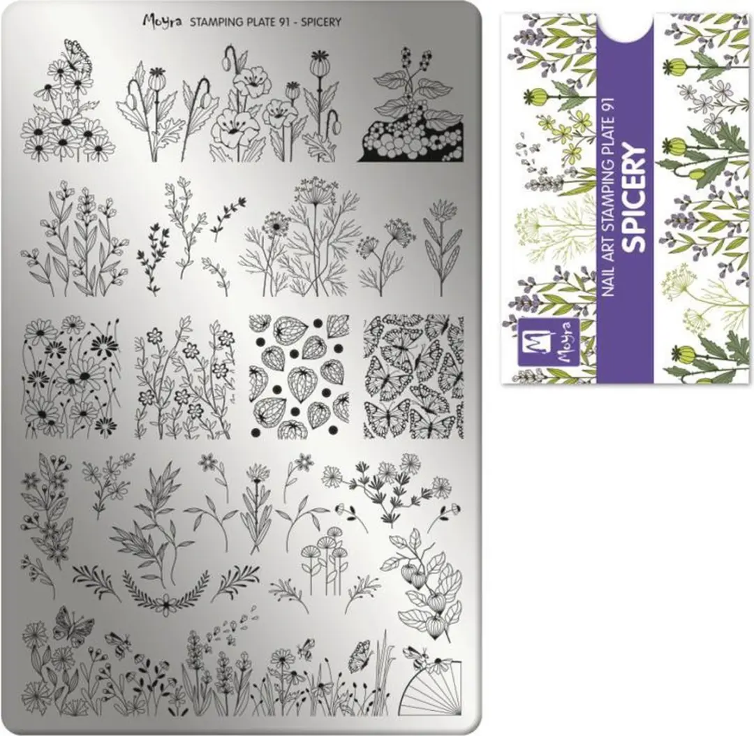 Moyra Stamping Plate 91