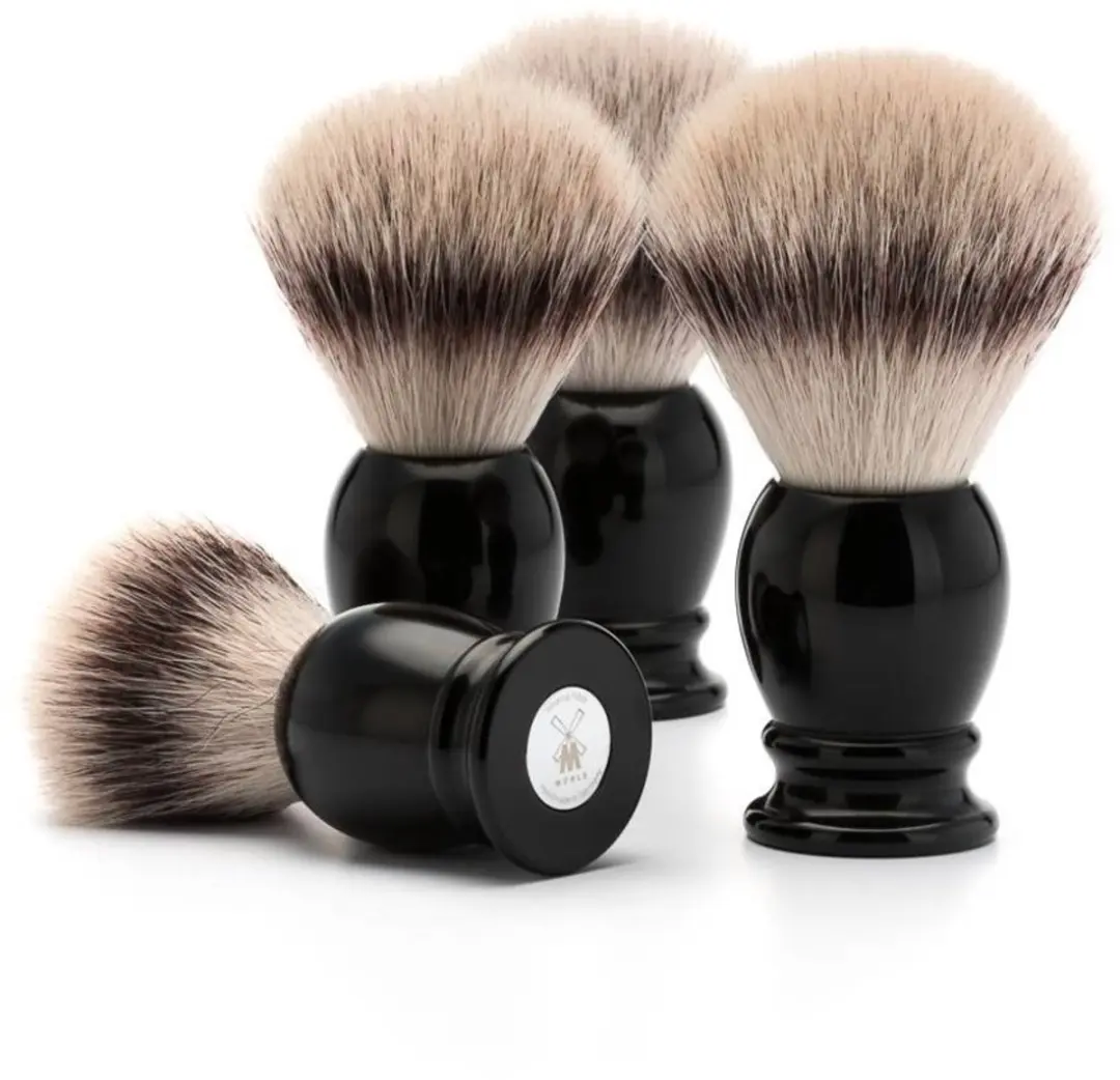 Mühle Silvertip Fibre Scheerkwast - Zwart