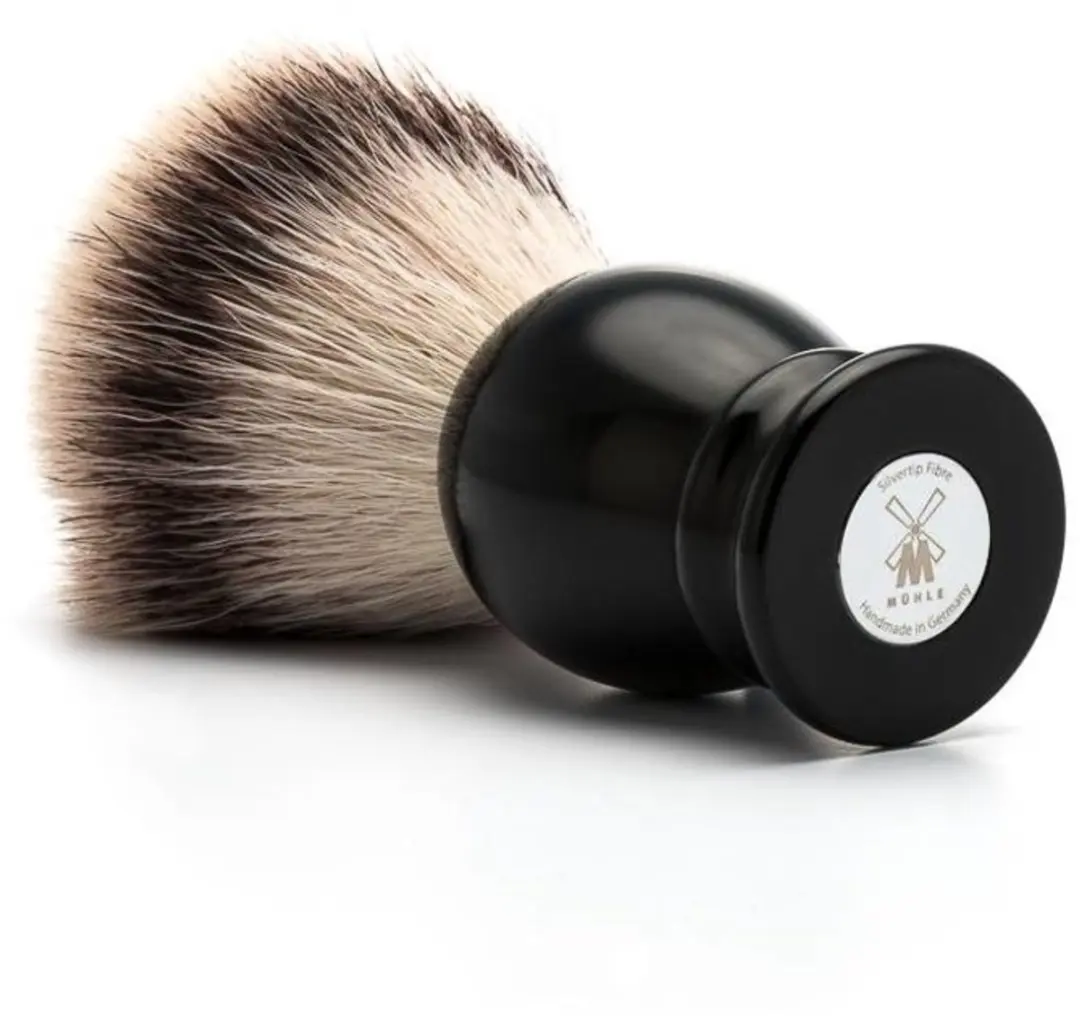 Mühle Silvertip Fibre Scheerkwast - Zwart