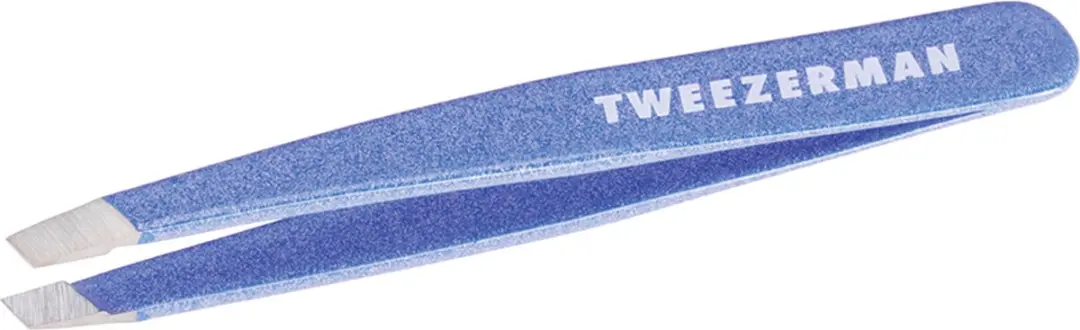 Tweezerman Mini Slant Granite Sky Wenkbrauwpincet