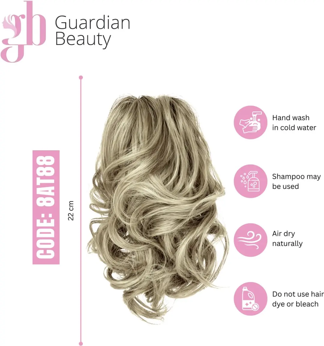 Guardian Beauty Paardenstaart Extensions Clip-in 22cm - Code 8AT88