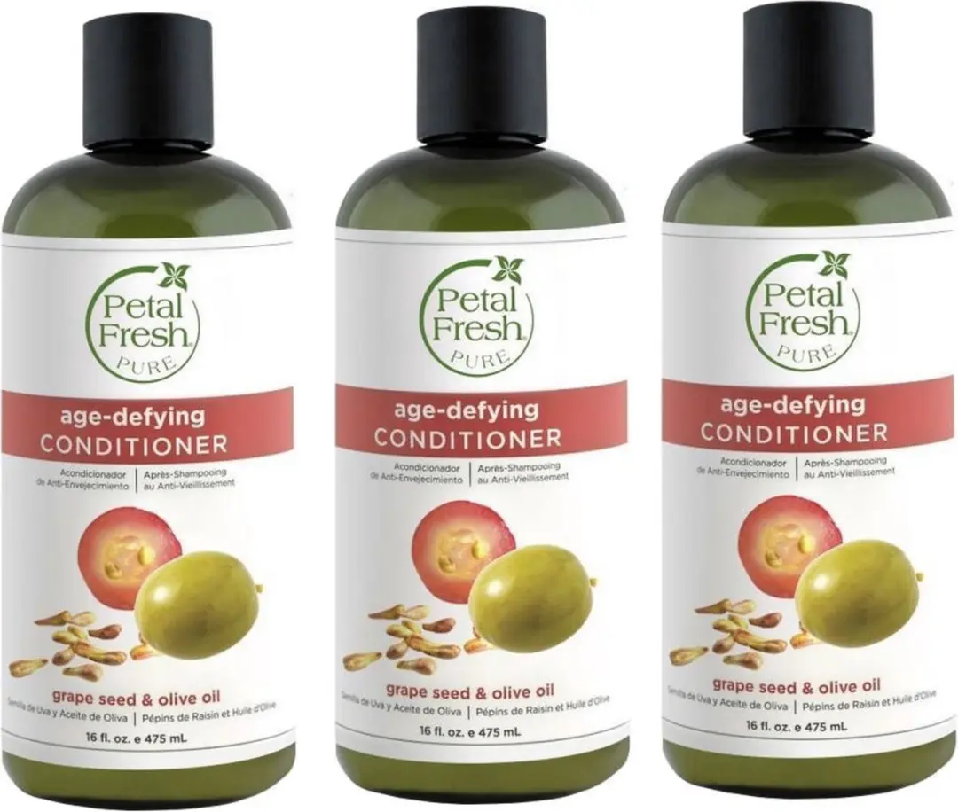 Petal Fresh Conditioner Druivenpit & Olijfolie 3x475ml