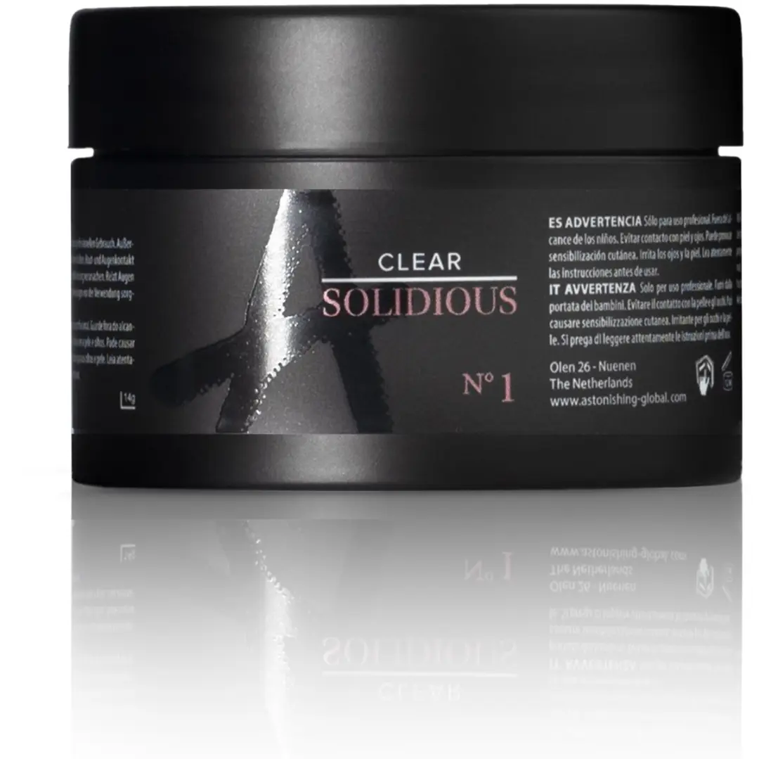 Astonishing Solidious Gel Clear Tandpasta 14g