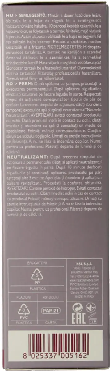 Nouvelle Shape Perm Kit 1ml